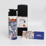 The Plated Project | City of Dreams, Mumbai | Water Bottle for Kids School | Spillproof spout | Stainless Steel Water Bottle for School | 700ml Water Bottle