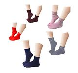 Best Friends Forever Women's Colorful Premium Snow Warm Fur Cashmere Velvet socks (Multicolor). (10)