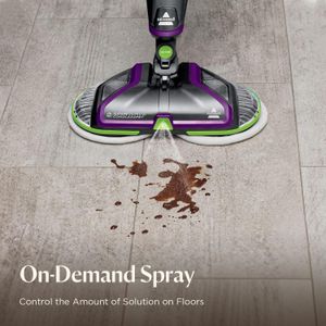 BISSELL SpinWave Cordless Mop – 18V Rechargeable Floor Cleaner