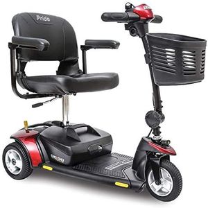 PRIDE MOBILITY SCOOTER GO-GO ELITE SCOOTER 3 WHEEL W/CHARGER, 12ah BATTERIES & FLAT FREE TIRES