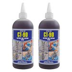 (Pack of 2) 500ml Bottle CT-90 Cutting & Tapping Oil Fluid - Drilling, Hacksawing, Thread Cutting Liquid