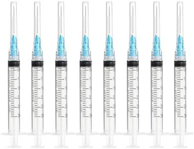 Hyinghw 3ml Luer Lock Syringes with 23G, 1.0-inch Needle - Individually Sealed for Safe and Efficient Use (50Pack-3ml 23Ga 1inch)