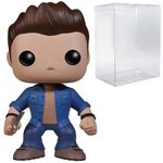 POP Supernatural - Dean Winchester Funko Pop! Vinyl Figure (Bundled with Compatible Pop Box Protector Case), Multicolored, 3.75 inches