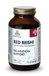 PURICA Red Reishi Mushroom Vegan Capsules - 120 Count, Micronized for Potential Support, Including Energy, Sleep Aid, Immune Support, Liver, and Brain