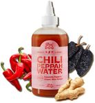 Poi Dog Chili Peppah Water, Noelani Batch With Espelette Peppers, Ginger, Rice Vinegar & Sea Salt, Mild Hawaiian Sauce, Vegan, Gluten Free, Low Calorie & Low Carb Condiment, Squeeze Bottle, 9 Oz