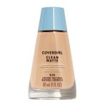 COVERGIRL Clean Matte Liquid Foundation Creamy Natural, 1 oz