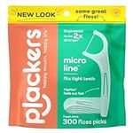 Plackers Micro Line Dental Floss Pi