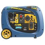 Firman 2900W Running / 3200W Peak Electric Start Dual Fuel Inverter Generator Gas and LP