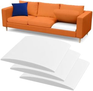Sellmazon Couch Cushion Support for Sagging Cushions 20''x20'', Sofa Cushion Support to Repair Sagging Seats, Lift Saggy Seats, Extend Couch's Life, White 3PCS
