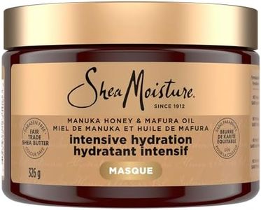 SheaMoisture Intensive Hydration Hair Masque hair treatment for dry, damaged hair Manuka Honey & Mafura Oil deep conditioning treatment with fig extract 326 g