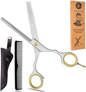 RJR Professional Hair Thinning Scissors for Women, 6 Inches Barber Hair Scissors Professional, Stainless Steel Hair Thinning Shears for Men, Kids and Salons