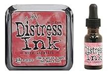 Worn Lipstick Distress Ink Pad + Re