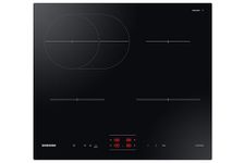 Samsung Slim Fit Induction Hob NZ64B4015FKU1 with Oval Ring and Remote Monitoring, Black