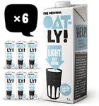 Oatly Light Oat Drink 1 Litre (Pack of 6)