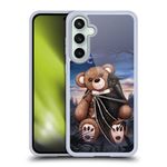 Head Case Designs Officially Licensed Sarah Richter Bat Cuddling A Toy Bear Animals Soft Gel Case Compatible With Samsung Galaxy S23 FE 5G