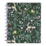 Happy Planner Disney Daily Notebook for Office, School, or Journalling, Disc-Bound Dot-Grid and Lined Notebook, Bambi Springtime, Big Size, 60 Paper Sheets, 3 Dividers, 21.59 x 27.94 cm (8 1/2" x 11")