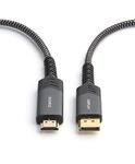 BlueRigger HDMI to DisplayPort Cable, 4K HDMI to DisplayPort HDMI in to DP Cable Connector Out for Xbox One/360/NS/PS4/PS5/Mac Mini, PC to Monitor (6 Feet/1.8 Meter)