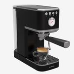 KLARSTEIN Milk Frother – Electric Milk Steamer & Warmer, 0.55L Capacity for Creamy Foam, Compatible with SteelPresso Coffee Machines, Easy Clean & Quick Assembly
