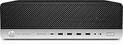 HP EliteDesk 800 G4 Desktop Computer - Intel Core i5 (8th Gen) i5-8500 3 GHz - 16 GB DDR4 SDRAM - 256 GB SSD - Windows 10 Pro 64-bit - Small Form Factor - DVD-Writer DVD177;R/177;RW - Inte (Renewed)