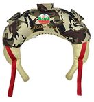 Bulgarian Bag - Suples (The Original) Camo Canvas 26 lb. Medium/Red + Workout DVD (Fitness, Crossfit, Wrestling, Judo, Grappling, Functional Training, MMA, Sandbag, Powerbag, Cardio, Strength)