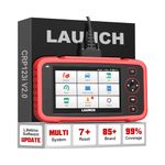 OBD2 Scanner Car Diagnostic Tool LAUNCH CRP123i V2.0, OBD Scanner with 4 System ENG/ABS/SRS/AT Diagnosis, 7 Reset Throttle/Oil/SAS/DPF/ABS/Brake/BMS Auto, Lifetime Software Update