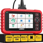 LAUNCH OBD2 Scanner CRP123X Elite, 2025 Lifetime Free WiFi Update scan Tool, FCA SGW, SAS Calibration/Throttle Reset/Oil Reset Diagnostic Scanner, Multi Systems Car Scanner, Battery Test, Auto VIN