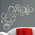 aooyaoo Circle Mirror DIY Wall Stic