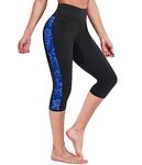 CtriLady Women Neoprene Wetsuit Pants 2.5mm Keep Warm Legging Swimming Diving Snorkeling‚ Surfing (Black, Large)