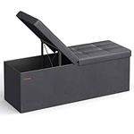 SONGMICS Storage Ottoman, 35 Gal., 