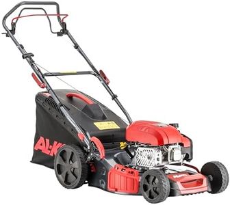 AL-KO Benzin-Rasenmäher Easy 4.66 SP-D, 46 cm Schnittbreite, 2.4 kW Motorleistung, 1-Gang Radantrieb, 4INONE function, Stahlblechgehäuse, für Rasenflächen bis 1400 m²