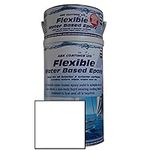 New! Water Based Epoxy Marine Paint for Boats, Yachts & Marine Vessels. Interior and Exterior use. 1L (White)