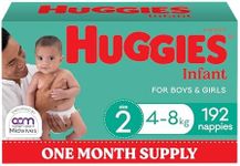 Huggies Infant Nappies Size 2 (4-8k