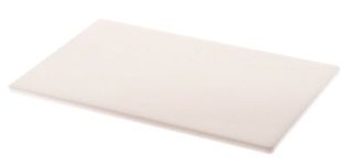 Browne Foodservice (PER1218MD) 12-Inch X 18-Inch Polyethylene Cutting Board, White