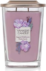 Yankee Candle Square Scented Candle, Velvet Woods, Large 2-Wick