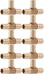 Sharkbite UC362LFA10 Brass Crimp Te