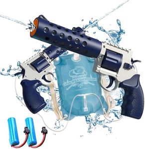 Snowall Electric Water Gun,2 Toy Guns Squirt Guns with Large Capacity Super Long-Distance Shooting,Automatic Water Guns for Kids & Adults Summer Swimming Pool Party Beach Outdoor Activity.
