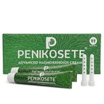 Penikosete Hemorrhoid Care Cream | Soothing Botanical Formula for External Comfort | Helps Relieve Itching & Irritation | Steroid-Free, Lidocaine-Free | With Applicator | 2 Pack