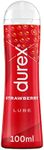 Durex Strawberry Lube Water Based Flavoured Edible 100ml