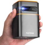 FATORK Mini Projector, 5G WiFi 6 Bl