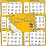 Keeping Busy Reusable Word Search for Seniors with Dementia Activities for Seniors | Level 2 | Large Print Adult Puzzle with Markers | Alzheimers Activities for Dementia Patients | Dementia Products