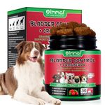 Bladder & Kidney Support for Dogs, Urinary Tract treatment and Bladder Control Supplement, Soft Chews with Cranberry and D-Mannose, Natural Immune System Booster - Peking Duck Flavor, 30pcs