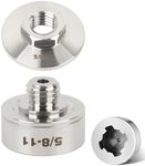 MayCados Adapter for XLOCK to 5/8"-11 Thread Apply to Angle Grinder Cutting Blade Diamond Core Drill Bit Adapter + 5/8-11 Flange Lock Nut