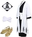 GDXMCCOS Anime Men Cosplay Costumes white Robe party Halloween suit (XX-Large)
