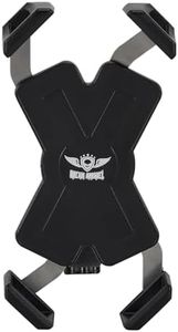 GARGOYLE BELLS Motorcycle Phone Mount Bike Phone Holder for Bicycle Scooter Universal Motorcycle Handlebar Cell Phone Clamp for iPhone/Galaxy 4.92"-6.7" Smartphones (Black, 1Pack)