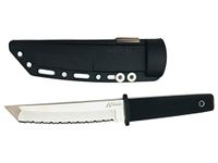 Cold Steel Kobun Tactical Fixed Blade Knife with Sheath, Serrated, One Size