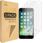 [3-PACK] - Mr Shield For iPhone 7 [Tempered Glass] Screen Protector [0.3mm Ultra Thin 9H Hardness 2.5D Round Edge] with Lifetime Replacement