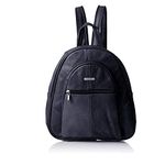 Woodland Leathers women's fashion backpacks small black backpacks for women with anti theft zipper and hand bag handle, 2 in 1 Sling Backpack (Navy)