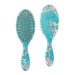 Wet Brush Original Detangling Brush, Blue (Electric Forest) - Detangler Brush with Soft & Flexible Bristles - Detangling Brush for Curly Hair - Tangle-Free Brush for Straight, Thick, & Wavy Hair