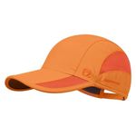 GADIEMKENSD Baseball Cap Quick Dry Ladies for Golf Dad Bicycle Caps for Women (Orange, M)