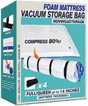 Queen/Full Mattress Vacuum Bag for 